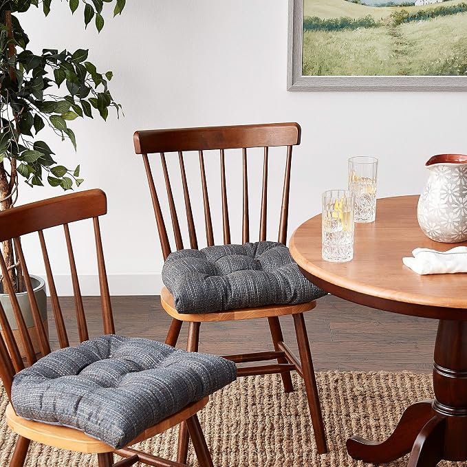 Klear Vu Gripper Overstuffed Universal Non-Slip Dining Chair Cushions - Image 13