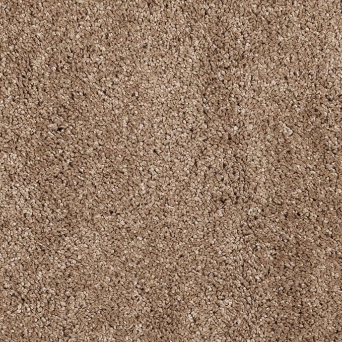 SAFAVIEH Milan Shag Collection 7' Round Dark Beige SG180 Solid Non-Shedding - Image 4