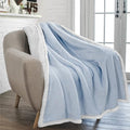 PAVILIA Sherpa Fleece Throw Blanket by PAVILIA