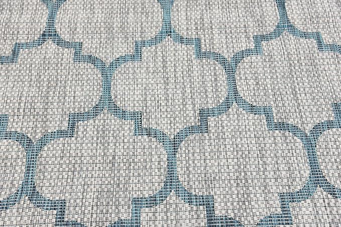 Unique Loom Outdoor Trellis Collection Area Rug - Image 6