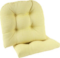 Klear Vu Gripper Overstuffed Universal Non-Slip Dining Chair Cushions by KlearVUHomeTextiles