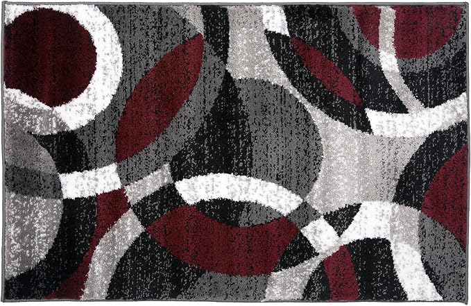 Rugshop Contemporary Abstract Circles Perfect - Image 2
