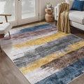 Ciicool Abstract Area Rug Indoor, 3x5 Washable Entryway Rug, Modern Soft Throw by CIICOOLHomeDeco