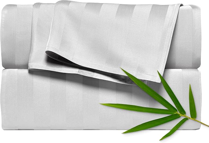Pure Bamboo Full Sheets, Genuine 100% Organic Viscose Derived from Bamboo Bed by PureBamboo