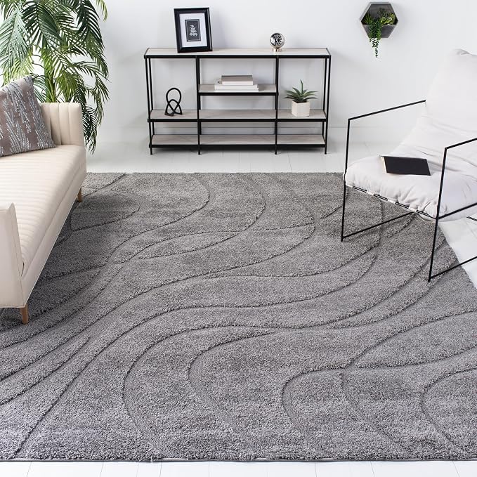 SAFAVIEH Florida Shag Collection X-Large Area Rug - Image 2