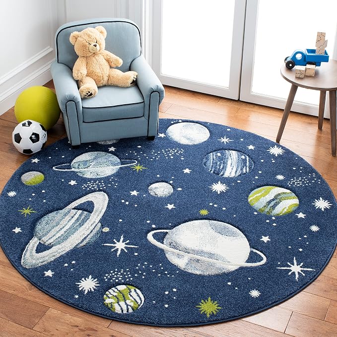SAFAVIEH Carousel Kids Collection Area Rug by SAFAVIEH