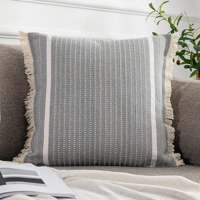 OJIA Modern Throw Pillow Cover by OJIA