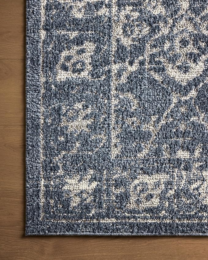 Loloi Magnolia Home by Joanna Gaines Gigi Collection GIG-02 Navy/Stone 5'-3" x - Image 6