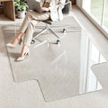 Antok Irregular Tempered Glass Chair Mat, Heavy Duty 0.2" Desk Chair Mat by AntokMirror