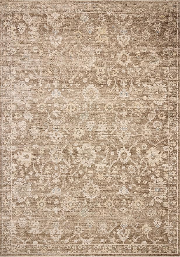 Loloi Chris Loves Julia Palma Collection PLM-09 Brown/Earth 3'-6" x 5'-6" - Image 3