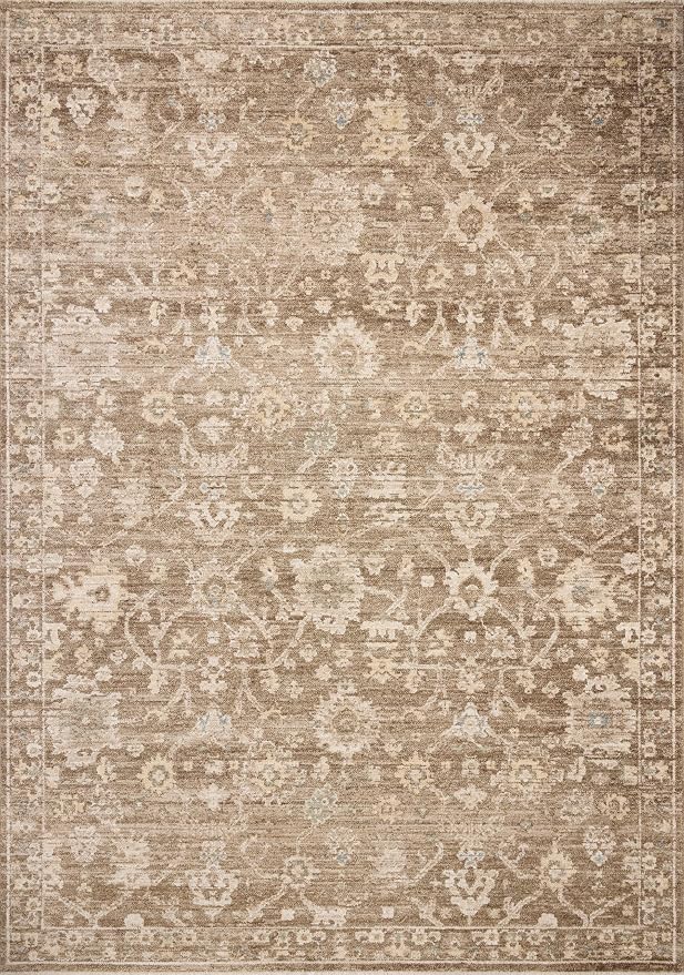 Loloi Chris Loves Julia Palma Collection PLM-09 Brown/Earth 2'-7" x 7'-6" - Image 3