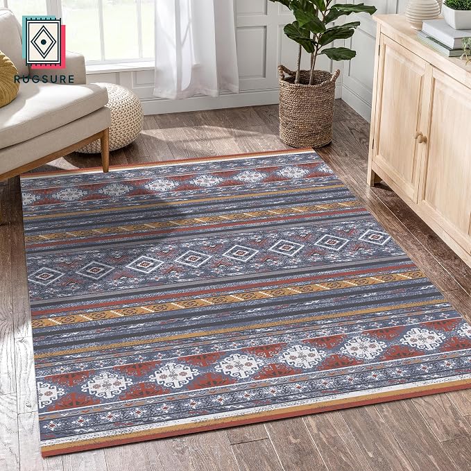 RUGSURE Washable Area Rugs 8' x 10' - Image 3