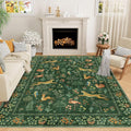 DUKINO 6x9 Rug, Washable Animal Living Room Rug by DUKINO