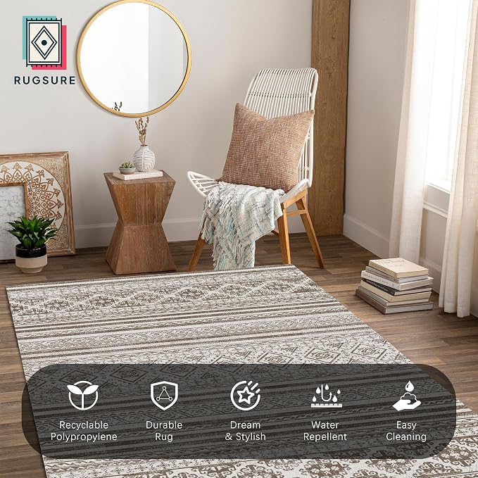 RUGSURE Washable Area Rugs 4' x 6' - Image 4