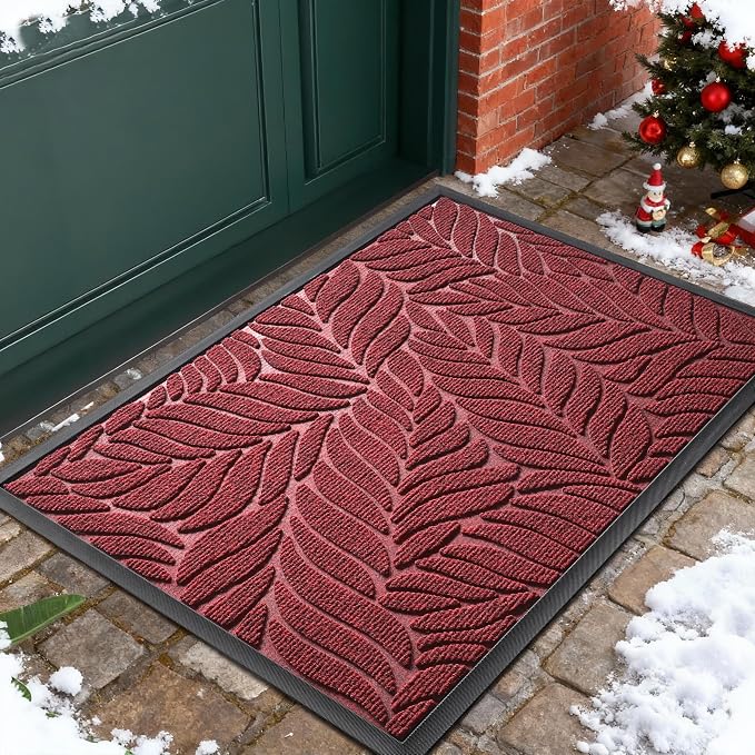 Yimobra 36x24 Large Door Mat Outdoor Indoor, All-Season Waterproof Door Mat by Yimobra