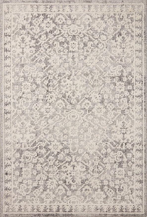 Loloi Magnolia Home by Joanna Gaines Gigi Collection GIG-01 Grey/Ivory 2'-7" x - Image 3