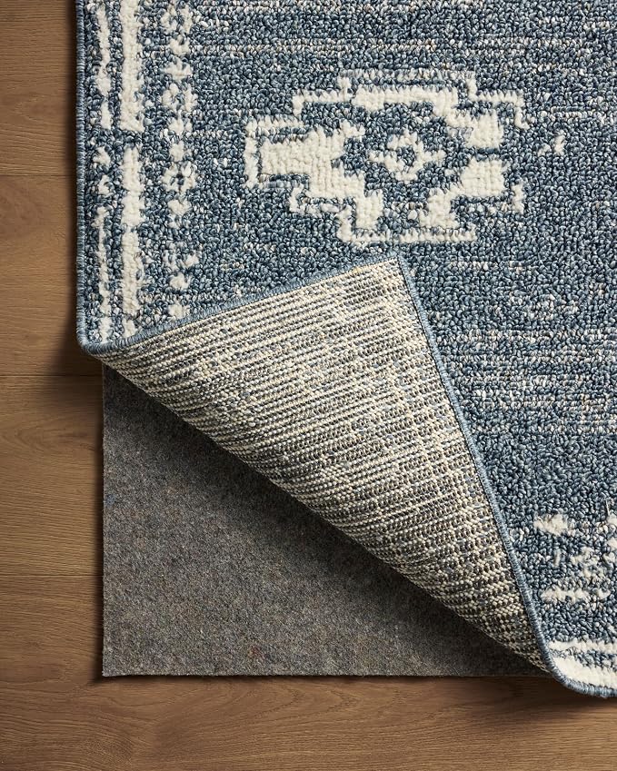 Loloi Magnolia Home by Joanna Gaines Gigi Collection GIG-03 Denim/Ivory 9'-2" x - Image 7