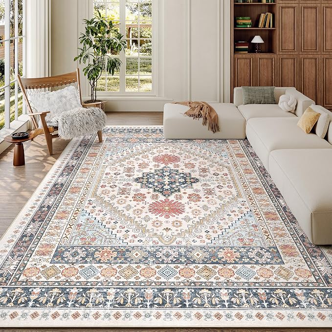 zesthome 6x9 Area Rug, Super Soft Washable Rugs - Image 3