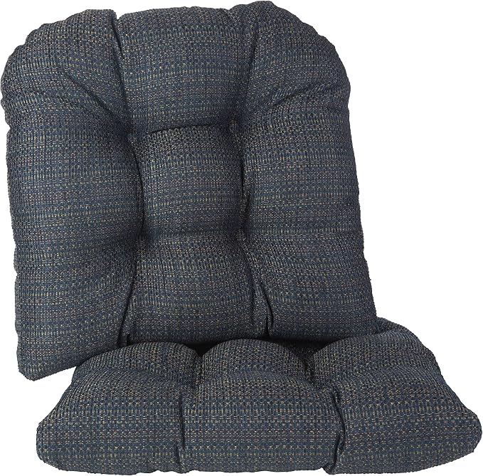Klear Vu Gripper Overstuffed Universal Non-Slip Dining Chair Cushions by KlearVUHomeTextiles
