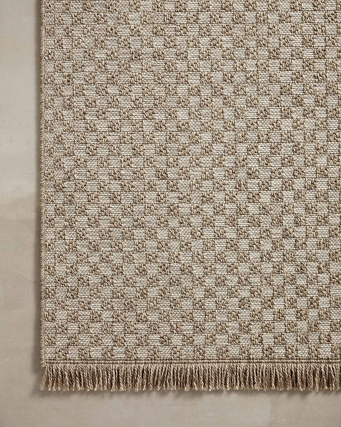 Loloi Dawn Collection Indoor/Outdoor DAW-02 Tan 11'-4" x 15' Area Rug - Image 5