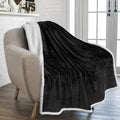 PAVILIA Sherpa Fleece Throw Blanket by PAVILIA
