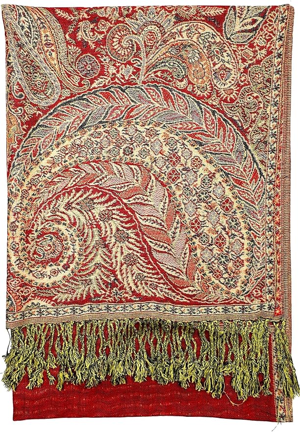 Achillea Big Paisley Pashmina Shawl Wrap - Image 5