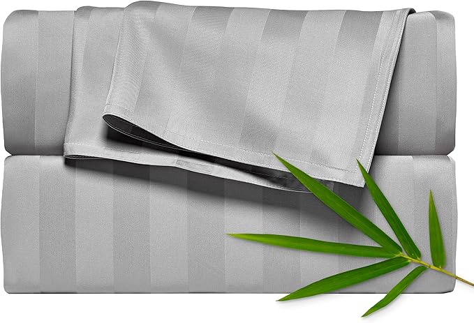 Pure Bamboo Twin Sheets, Genuine 100% Organic Viscose Derived from Bamboo Bed by PureBamboo