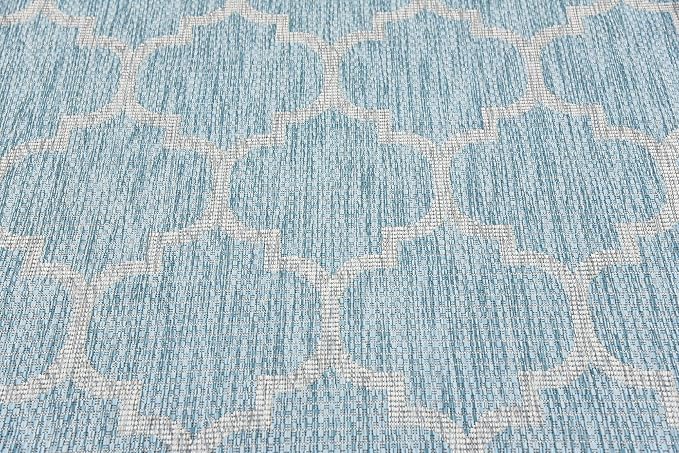 Unique Loom Outdoor Trellis Collection Area Rug - Image 7