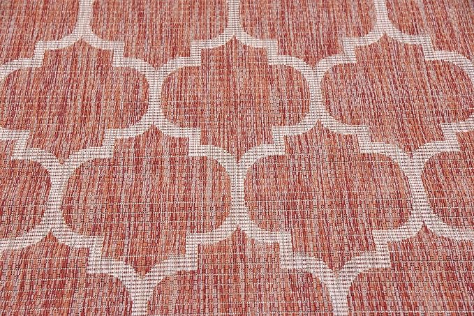 Unique Loom Outdoor Trellis Collection Area Rug - Image 7