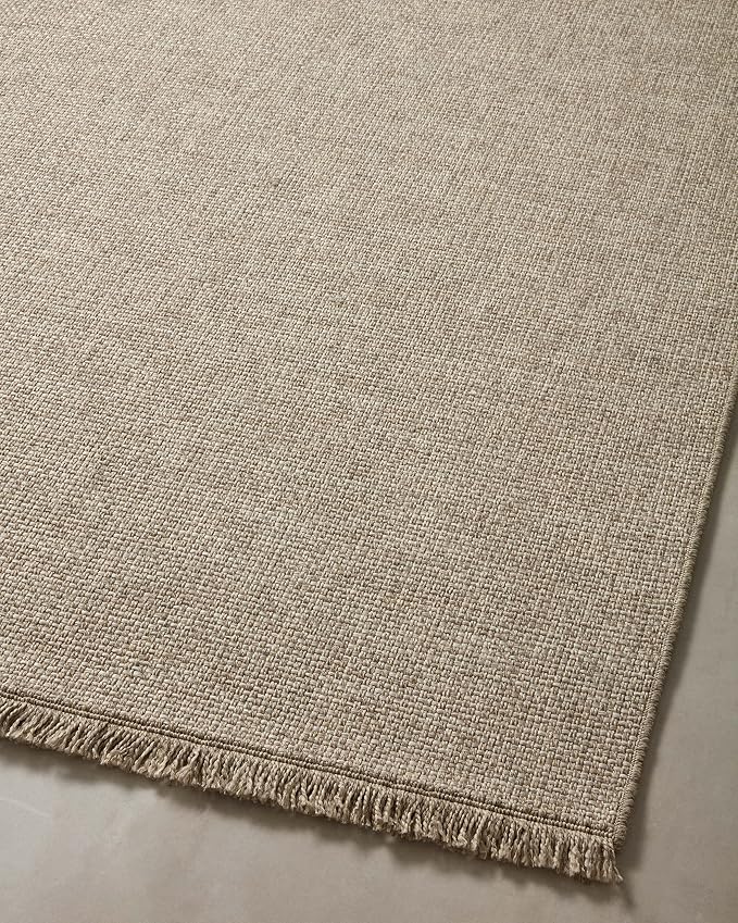 Loloi Dawn Collection Indoor/Outdoor DAW-04 Coffee 2'-3" x 7'-7" Runner Rug - Image 7