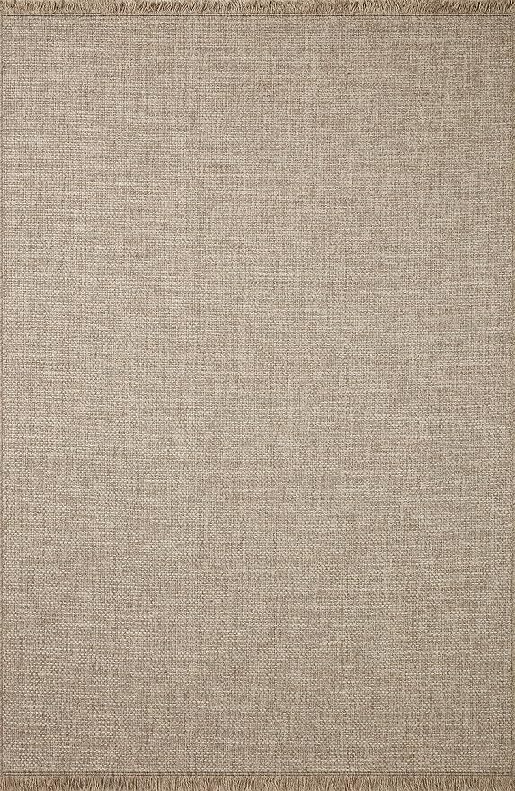 Loloi Dawn Collection Indoor/Outdoor DAW-04 Coffee 2'-3" x 7'-7" Runner Rug - Image 2