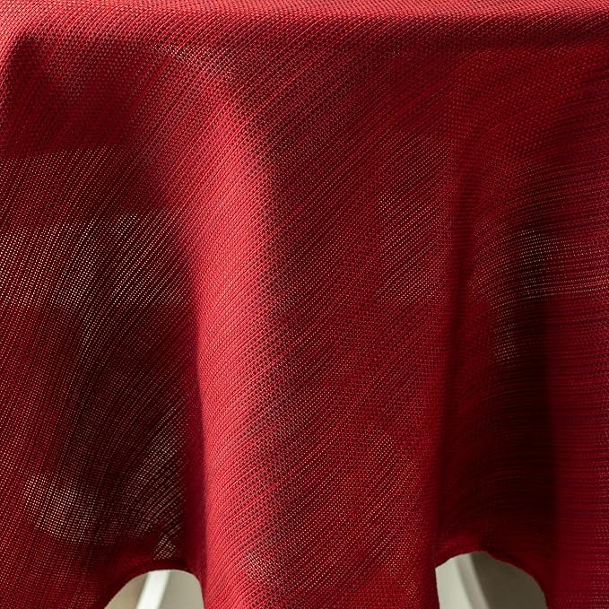 Benson Mills Cameron Textured Fabric Table Cloth, - Image 5