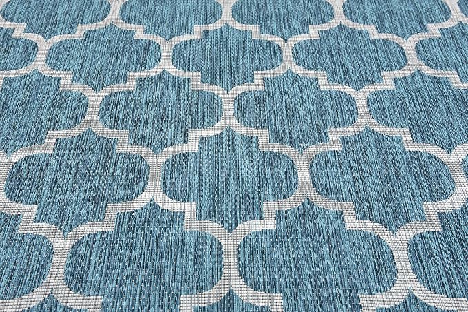 Unique Loom Outdoor Trellis Collection Area Rug - Image 7