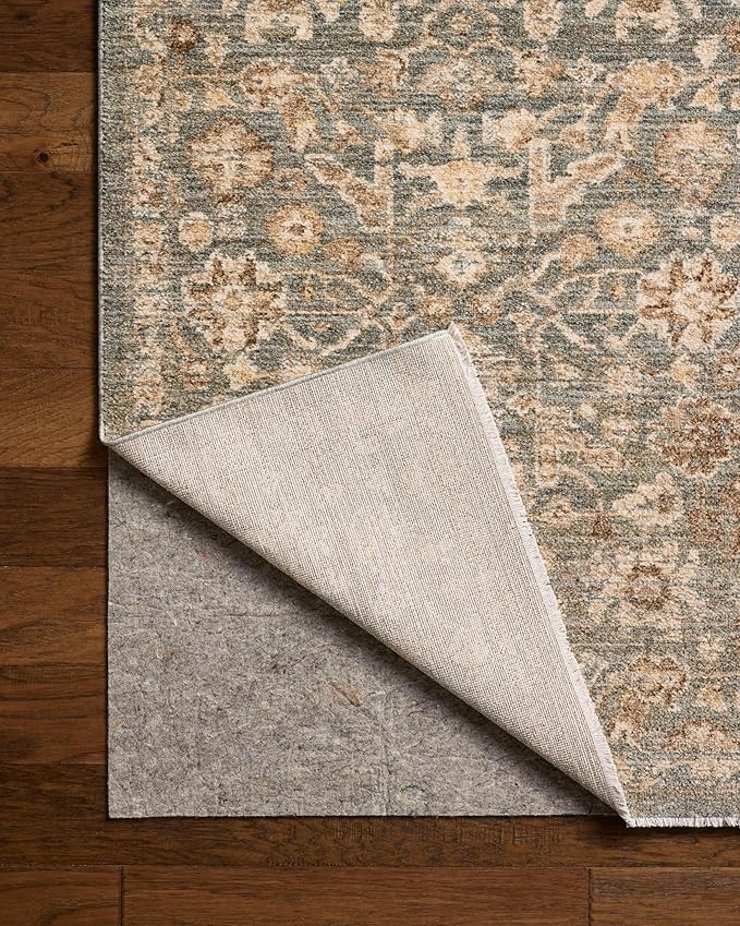 Loloi Chris Loves Julia Palma Collection PLM-05 Blue/Natural 3'-6" x 5'-6" - Image 7