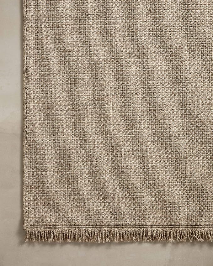 Loloi Dawn Collection Indoor/Outdoor DAW-04 Coffee 7'-8" x 10' Area Rug - Image 6