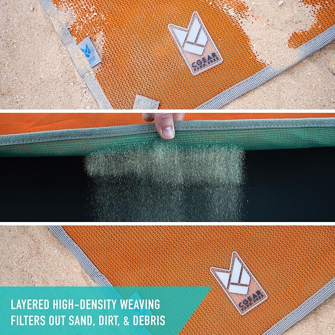 CGEAR Original Sand-Free Outdoor Rug Camping Mat - Image 5