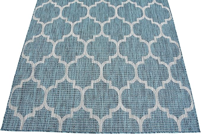 Unique Loom Outdoor Trellis Collection Area Rug - Image 8