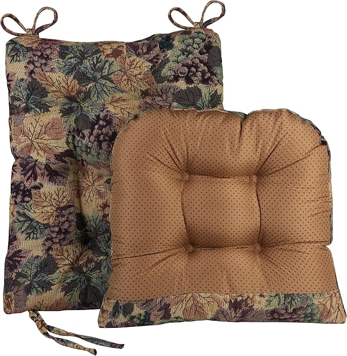 Klear Vu Omega Non-Slip Rocking Chair Cushion Set, Assembled in USA, Thick - Image 2