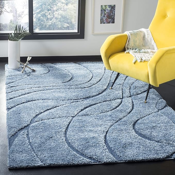 SAFAVIEH Florida Shag Collection Area Rug by SAFAVIEH