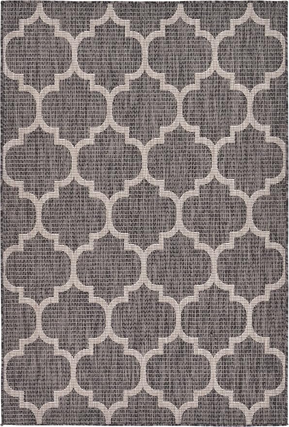 Unique Loom Outdoor Trellis Collection Area Rug - Image 3