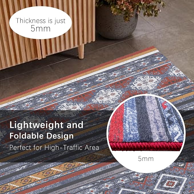 RUGSURE Washable Area Rugs 3' x 5 ' - Image 5