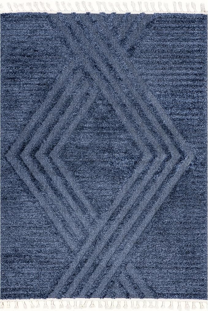 nuLOOM Risette Blue, Soft and Gentle, High Traffic, Stain Resistant, Easy Clean - Image 6