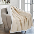 PAVILIA Sherpa Fleece Throw Blanket by PAVILIA