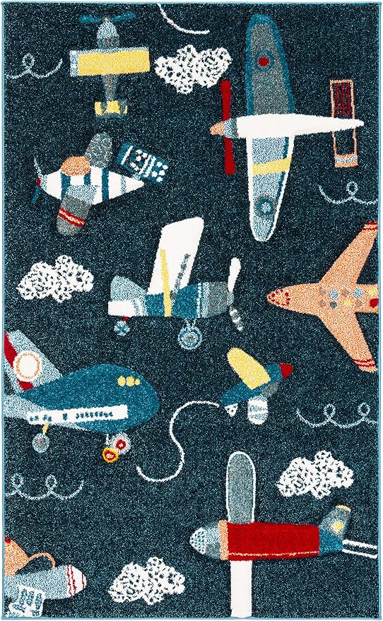 SAFAVIEH Carousel Kids Collection Accent Rug by SAFAVIEH