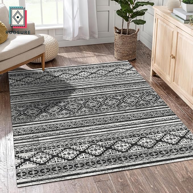 RUGSURE Washable Area Rugs 5' x 7' - Image 3