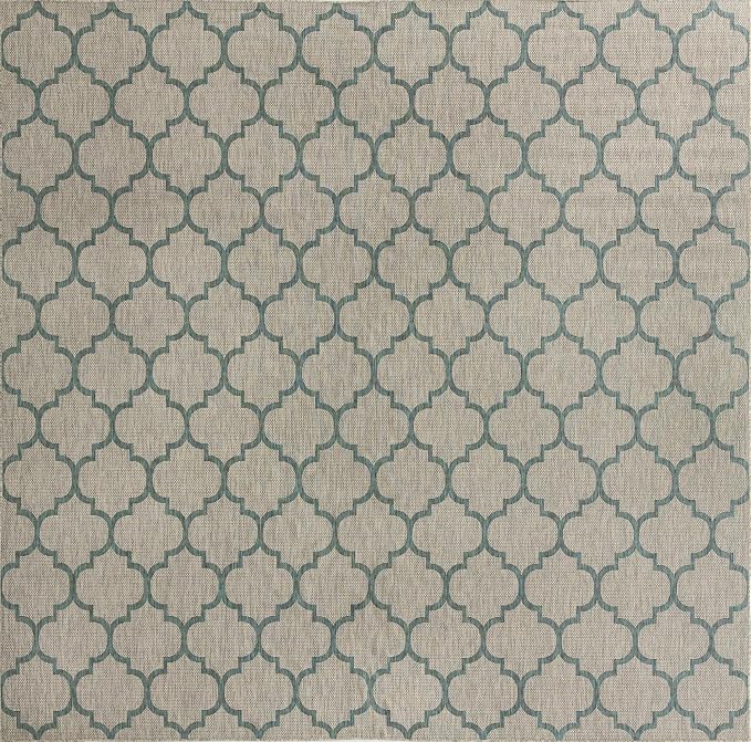 Unique Loom Outdoor Trellis Collection Area Rug - Image 2