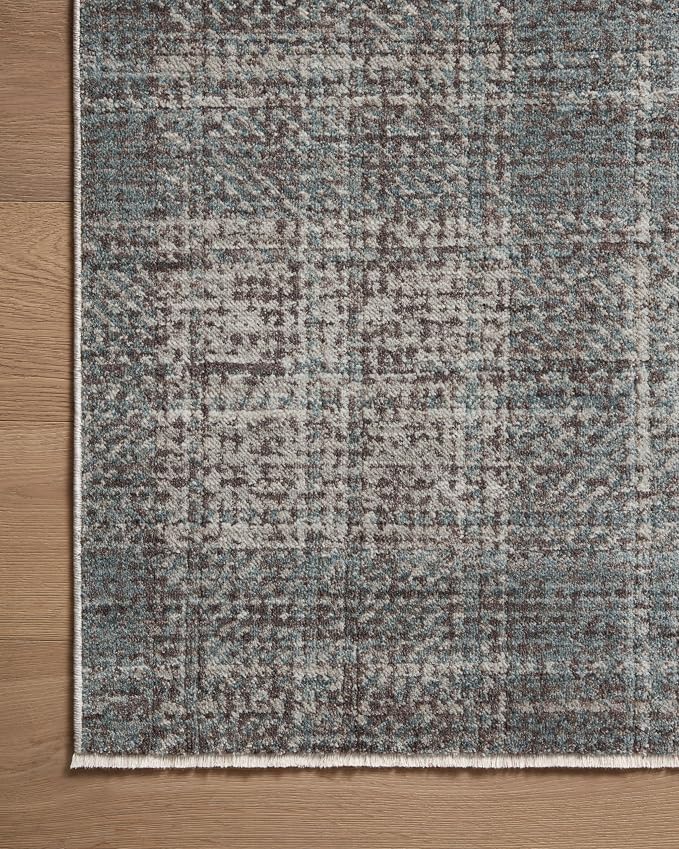Loloi Angela Rose Ember Collection EMB-09 Denim/Charcoal 3'-6" x 5'-6" Accent - Image 5