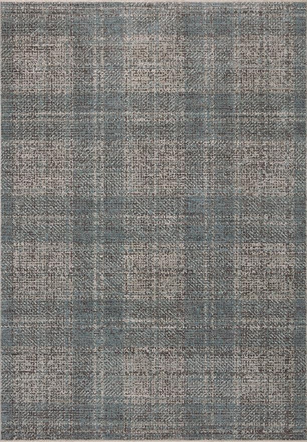 Loloi Angela Rose Ember Collection EMB-09 Denim/Charcoal 3'-6" x 5'-6" Accent - Image 3