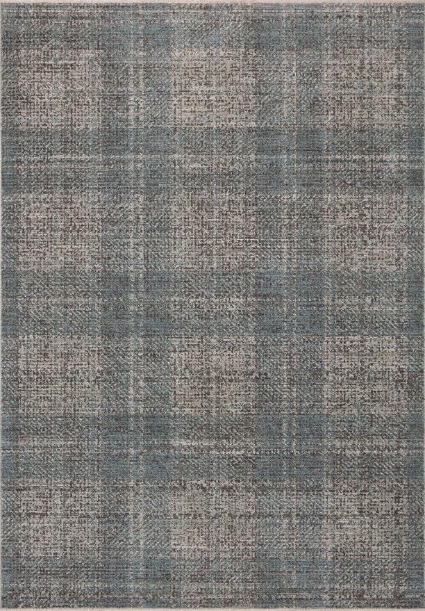 Loloi Angela Rose Ember Collection EMB-09 Denim/Charcoal 5'-3" x 7'-6" Area Rug - Image 4
