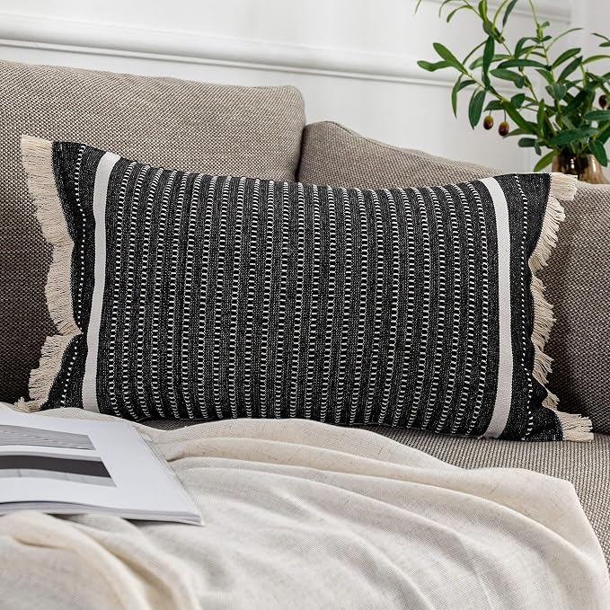 OJIA Modern Throw Pillow Cover by OJIA